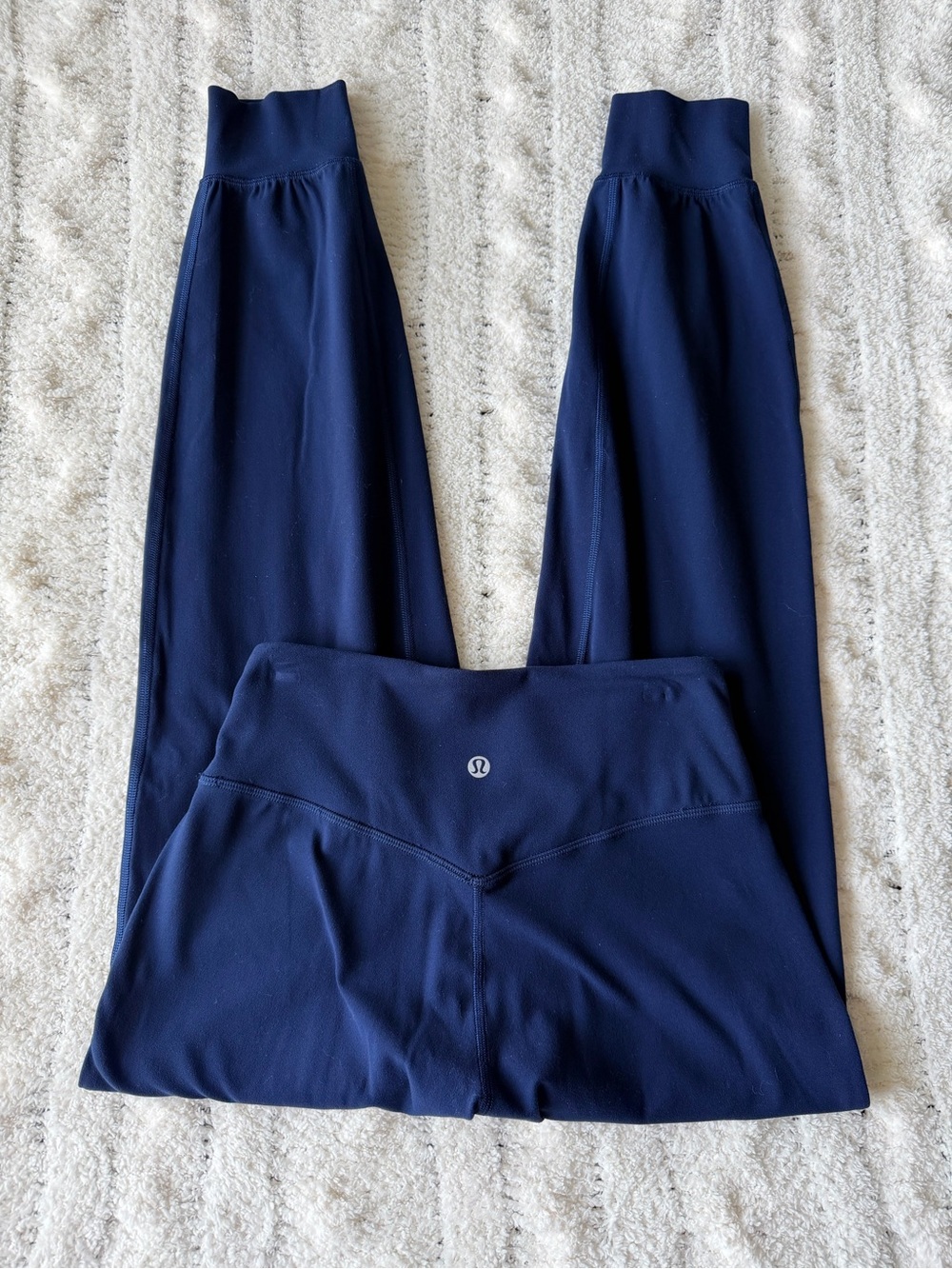 Lululemon align high rise joggers navy blue size 4 full length